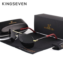 Load image into Gallery viewer, Vintage Aluminum Polarized Sunglasses for Men KINGSEVEN