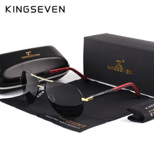 Load image into Gallery viewer, Vintage Aluminum Polarized Sunglasses for Men KINGSEVEN