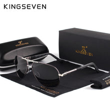Load image into Gallery viewer, Vintage Aluminum Polarized Sunglasses for Men KINGSEVEN