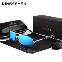 Load image into Gallery viewer, Vintage Aluminum Polarized Sunglasses for Men KINGSEVEN